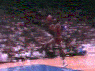 Michael Jordan dunking